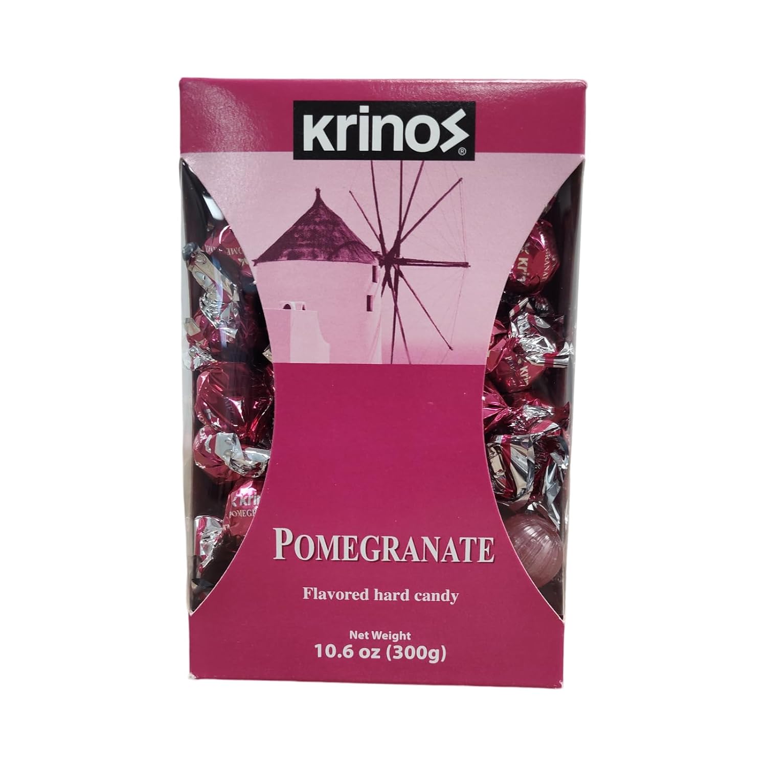 Krinos Cinnamon Candy - Hard Candy Imported from Greece, 10.6 oz | Natural flavors of cinnamon. Imported from Greece. Ideal as a after-meal palate cleanser and sharing at parties and gifts.