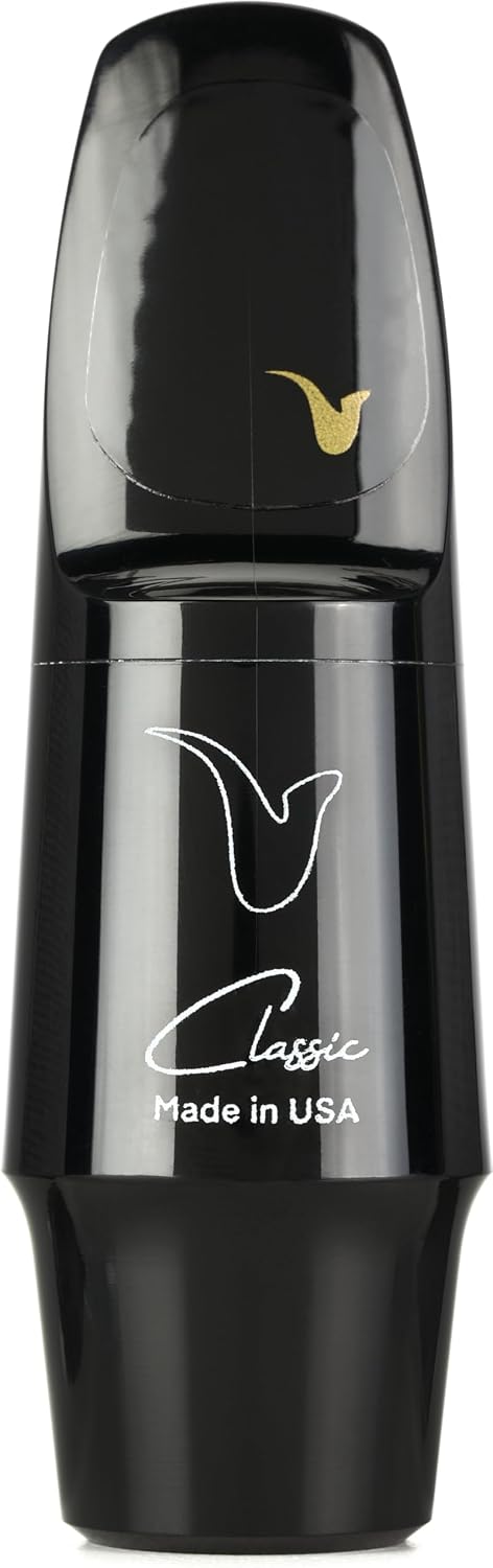 Classic Alto Saxophone Mouthpiece Made in the USA, Hand-Finished, Reed Friendly. Ideal for beginners in Concert band