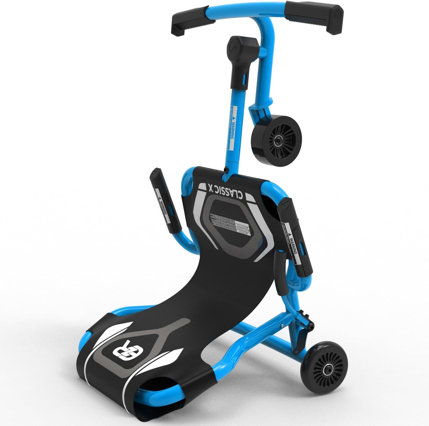 EzyRoller Classic X Ride On Toy for Kids, Ages 3-12, Up to 154 lbs - Black