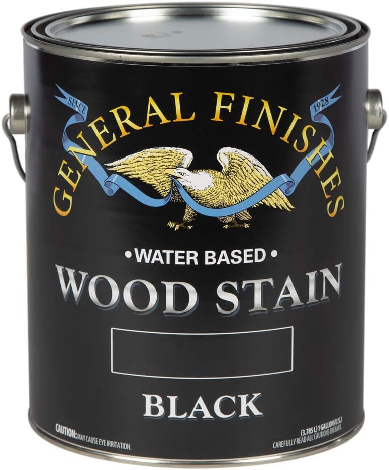 General Finishes Water Based Wood Stain, 1 Quart, Antique Oak