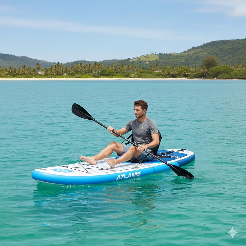 JAYEGT Kayak Seat Padded Deluxe High Back Canoe Seat with Back Support Adjustable Fishing Seat for Universal Sit with Detachable Kayak Backrest