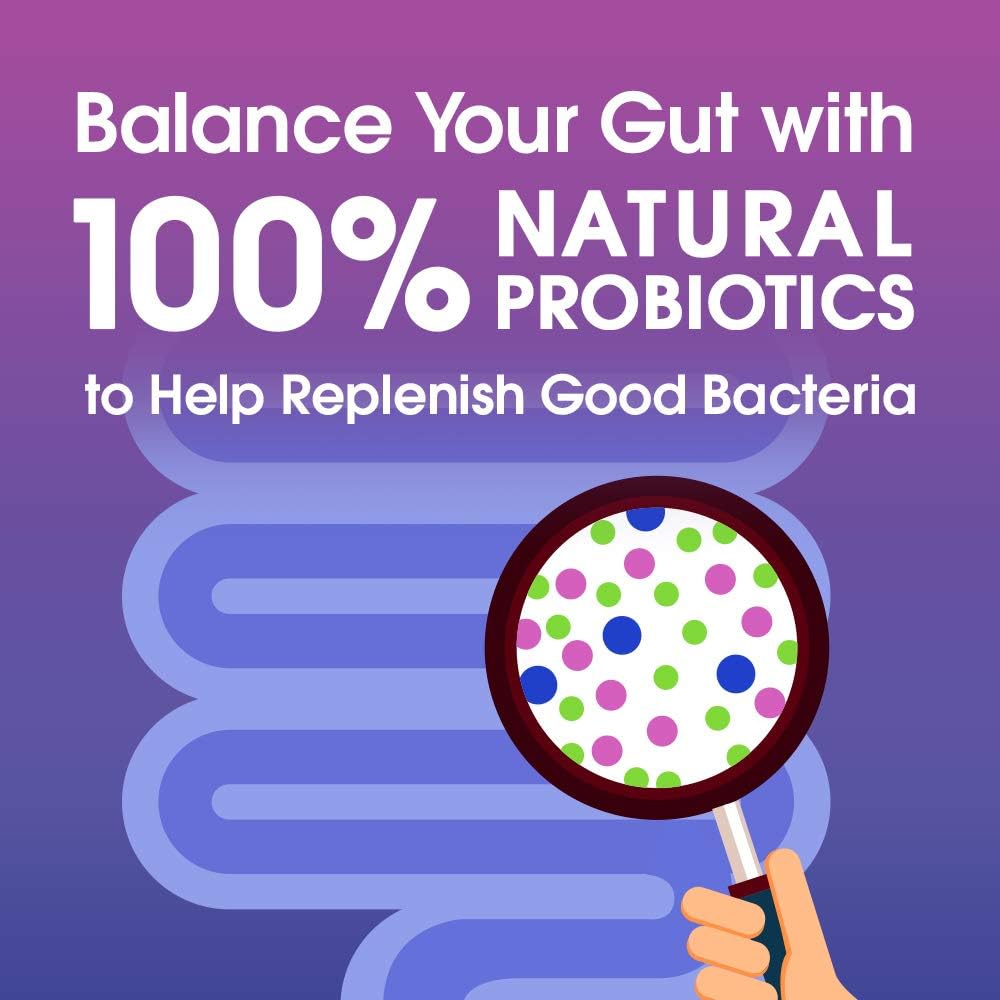 Phillips' Colon Health Daily Probiotic Capsules, 4-in-1 Symptom Defense to help defend against Occasional Gas, Bloating, Constipation, and Diarrhea, Daily Supplement, 30 Count