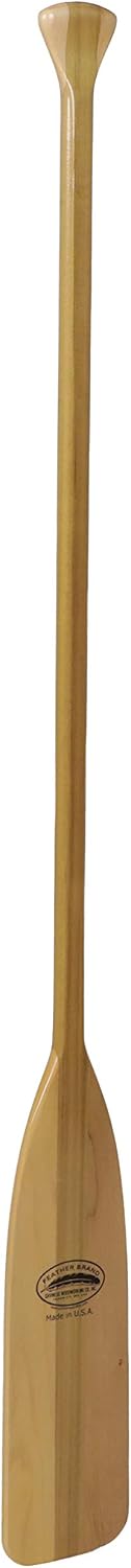 Attwood Wooden Canoe Paddle, Ergonomic Grip, Premium Wood Construction, Protective Finish