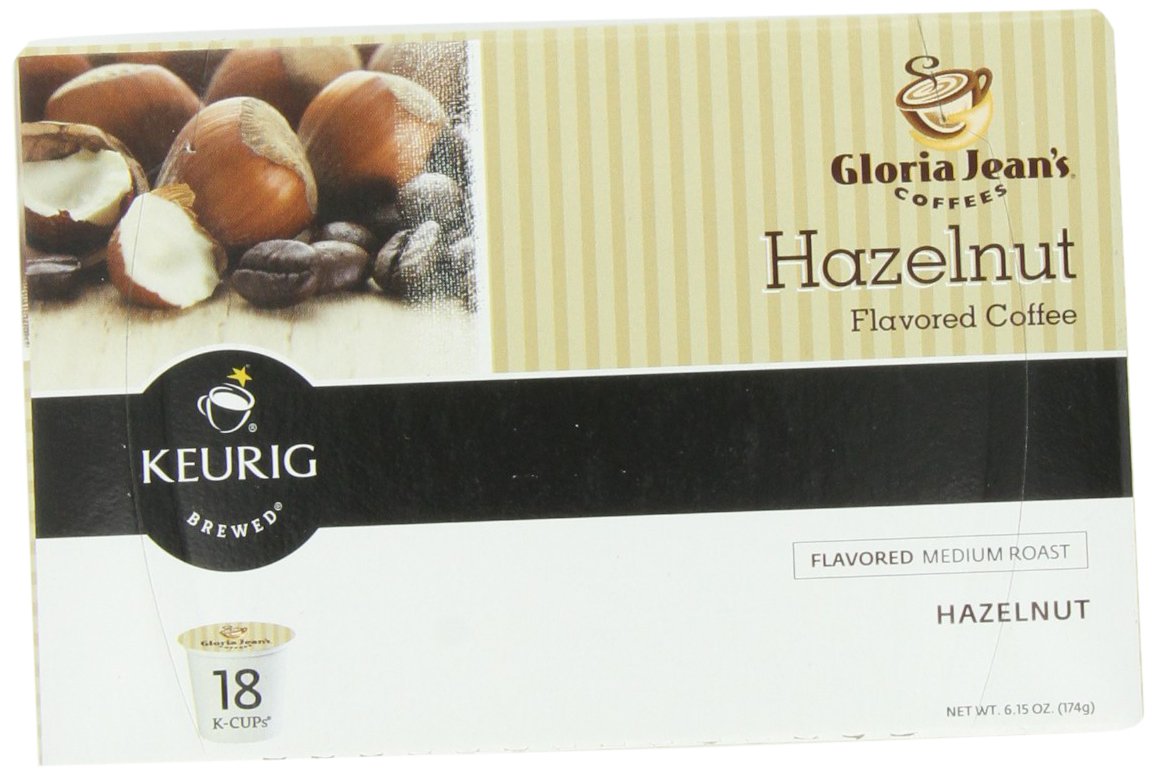 Gloria Jean's Coffees Butter Toffee, Single-Serve Keurig K-Cup Pods, Flavored Medium Roast Coffee, 24 Count (Pack of 1)