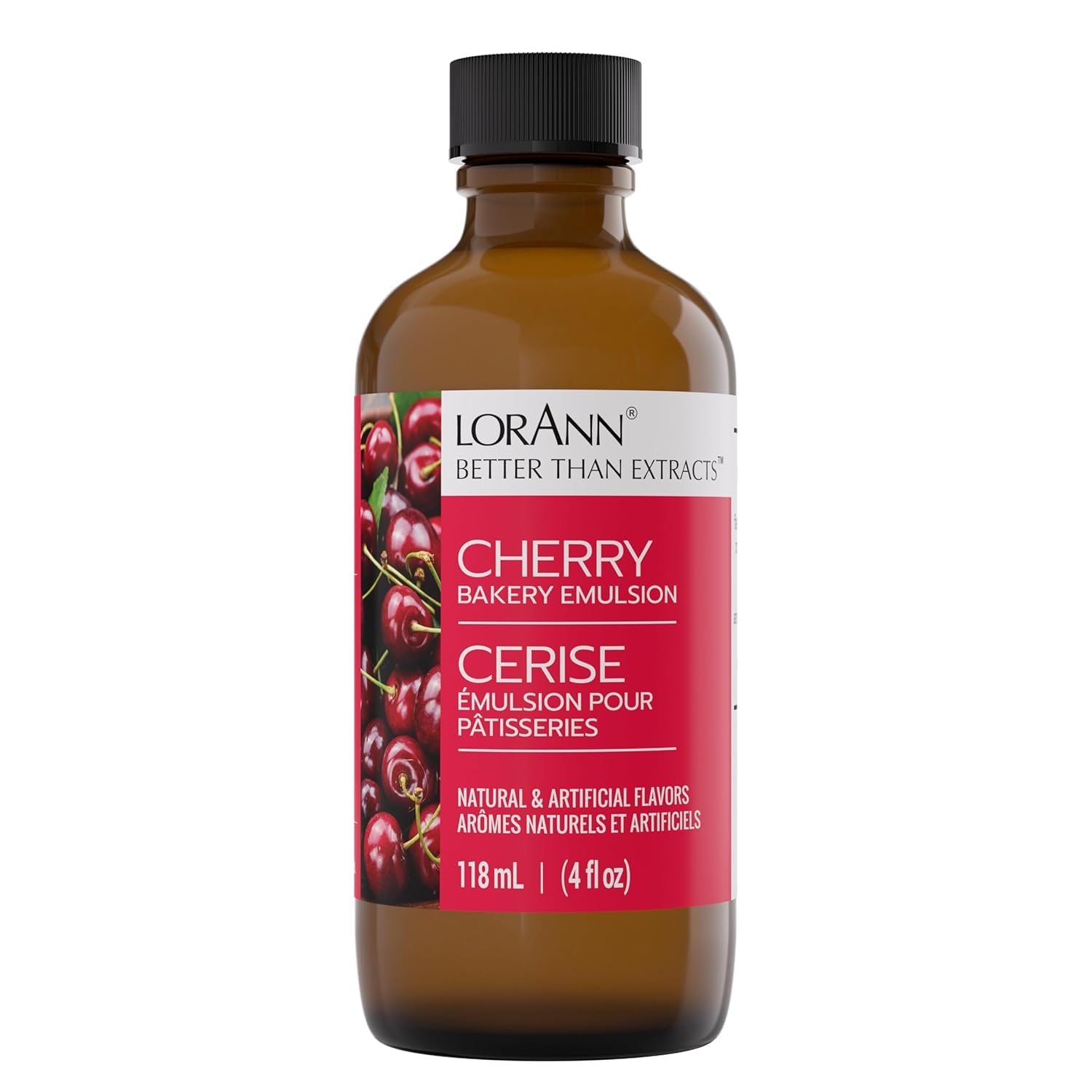 LorAnn Oils Peppermint Bakery Emulsion: True Essence, Ideal for Boosting Fruit Tones in Cakes, Cookies & Desserts, Gluten-Free, Keto-Friendly, Extract Substitute Essential for Your Kitchen, 16 Oz
