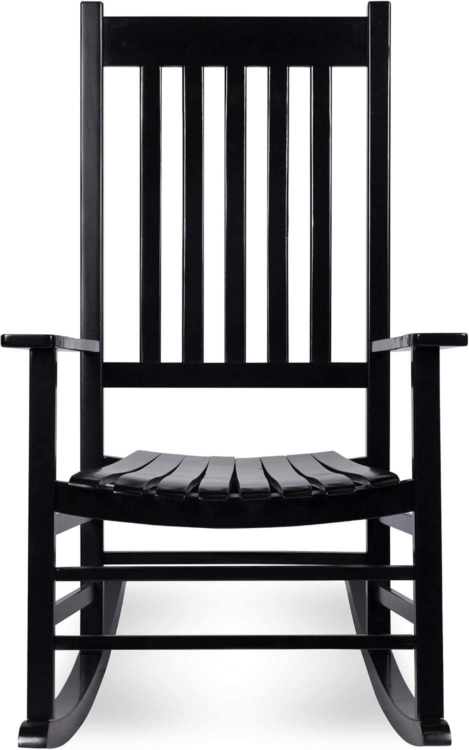 Shine Company 4332WT Vermont Porch Rocker, White (2nd Gen)