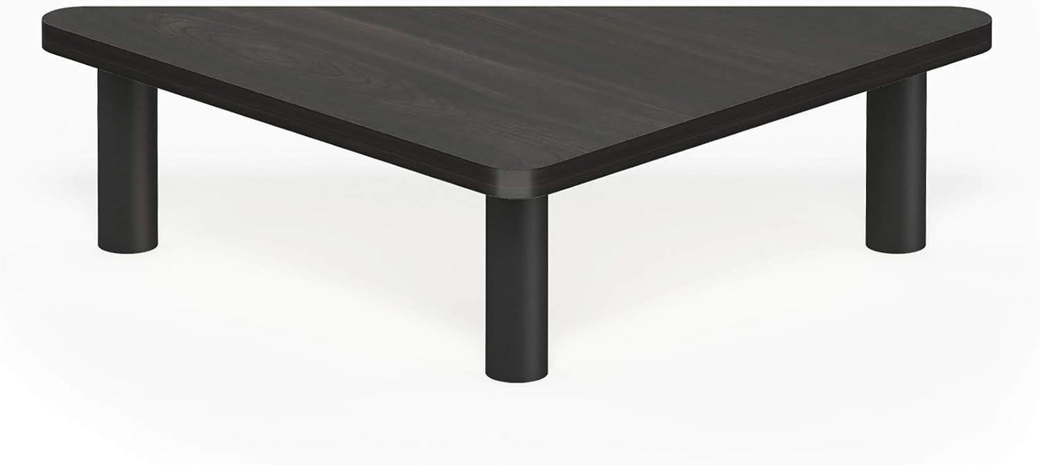 FURINNO Turn-N-Tube Monitor Stand, French Oak Grey/Black