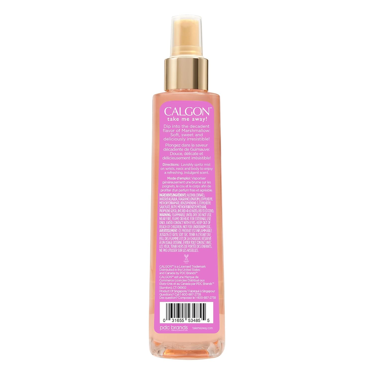 Calgon Fragrance Body Mist, Morning Glory, 8 fl oz