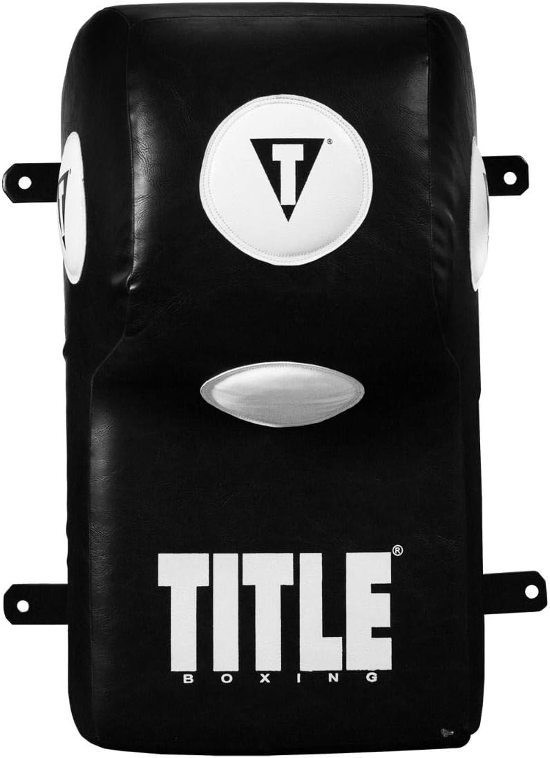 TITLE Boxing Wall Mount Menace Training Bag - Uppercut Bag, Angle Punching Bag