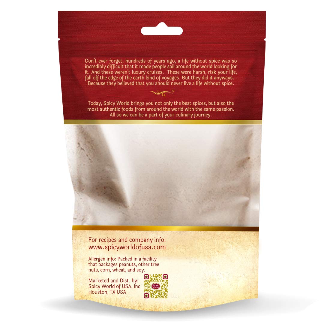 Spicy World Barley Flour - 4 lb (64oz) Bag | All-Natural, Raw, USA Grown | Versatile Barley Grain for Baking, Cooking, and More | Rich Source of Fiber