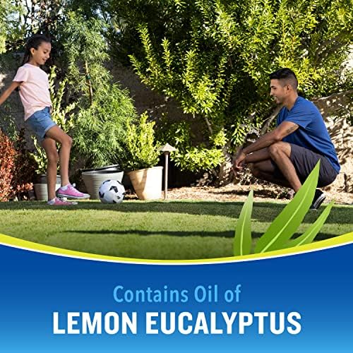 Cutter Lemon Eucalyptus Insect Repellent 4 Ounces, DEET-Free Pump Spray, 6 Pack | Repels Mosquitoes, Bug Spray Made with Oil of Lemon Eucalyptus