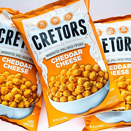 GH Cretors Just The Cheese Corn Popcorn, 6.5 oz
