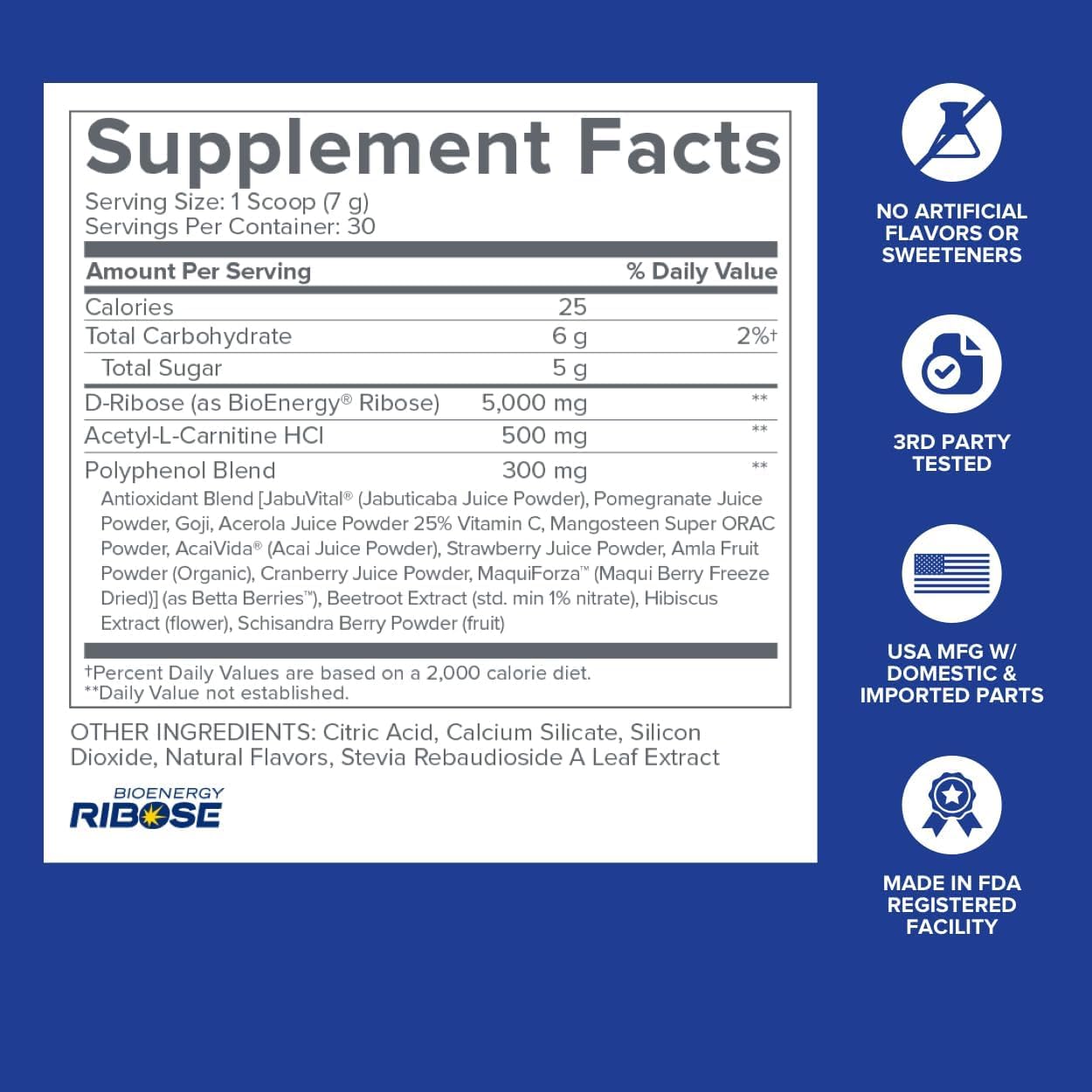 Gundry MD Energy Renew Supplement, Passion Fruit Flavor Powder, 30 Servings