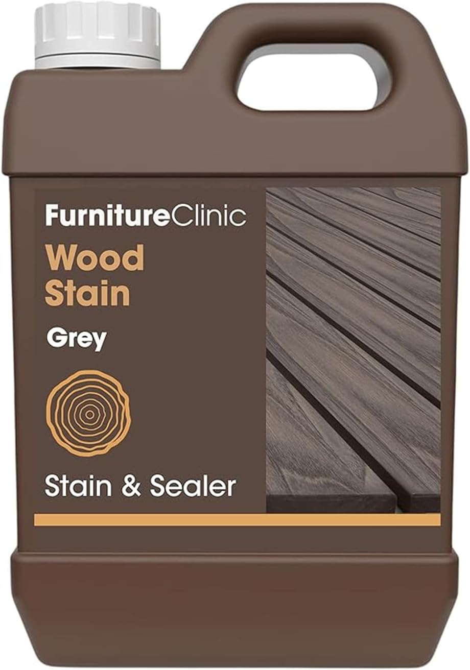 Furniture Clinic Wood Stain | Dark Oak | Water Based | Fast Drying, Low Odor