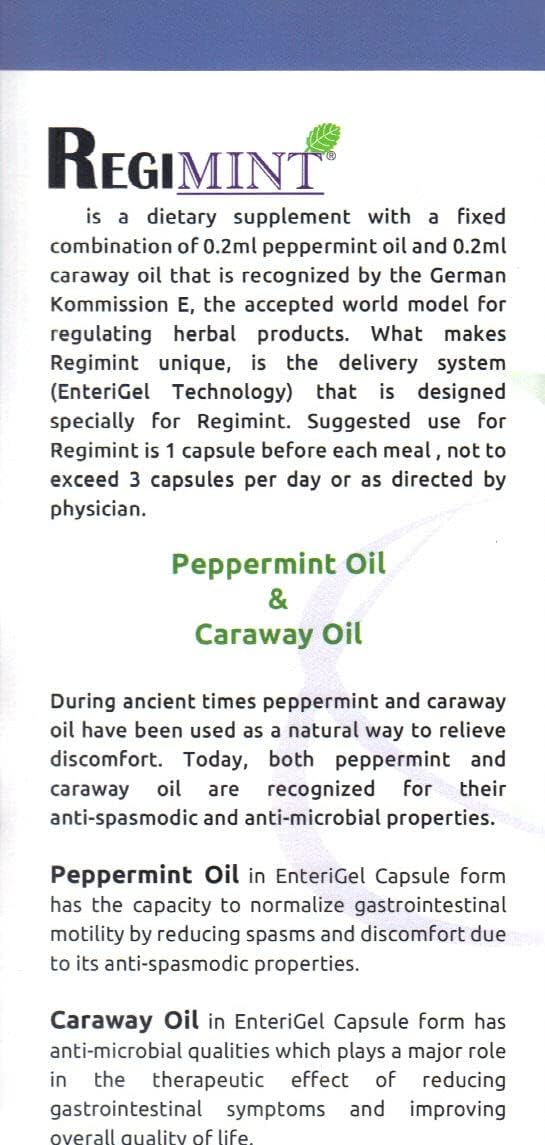 Peppermint Oil Plus Caraway (3 Bottles) Includes Accessory