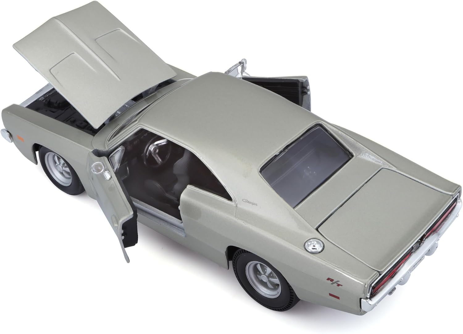 Maisto 1:25 Scale 1969 Dodge Charger R/T Diecast Vehicle (Colors May Vary)