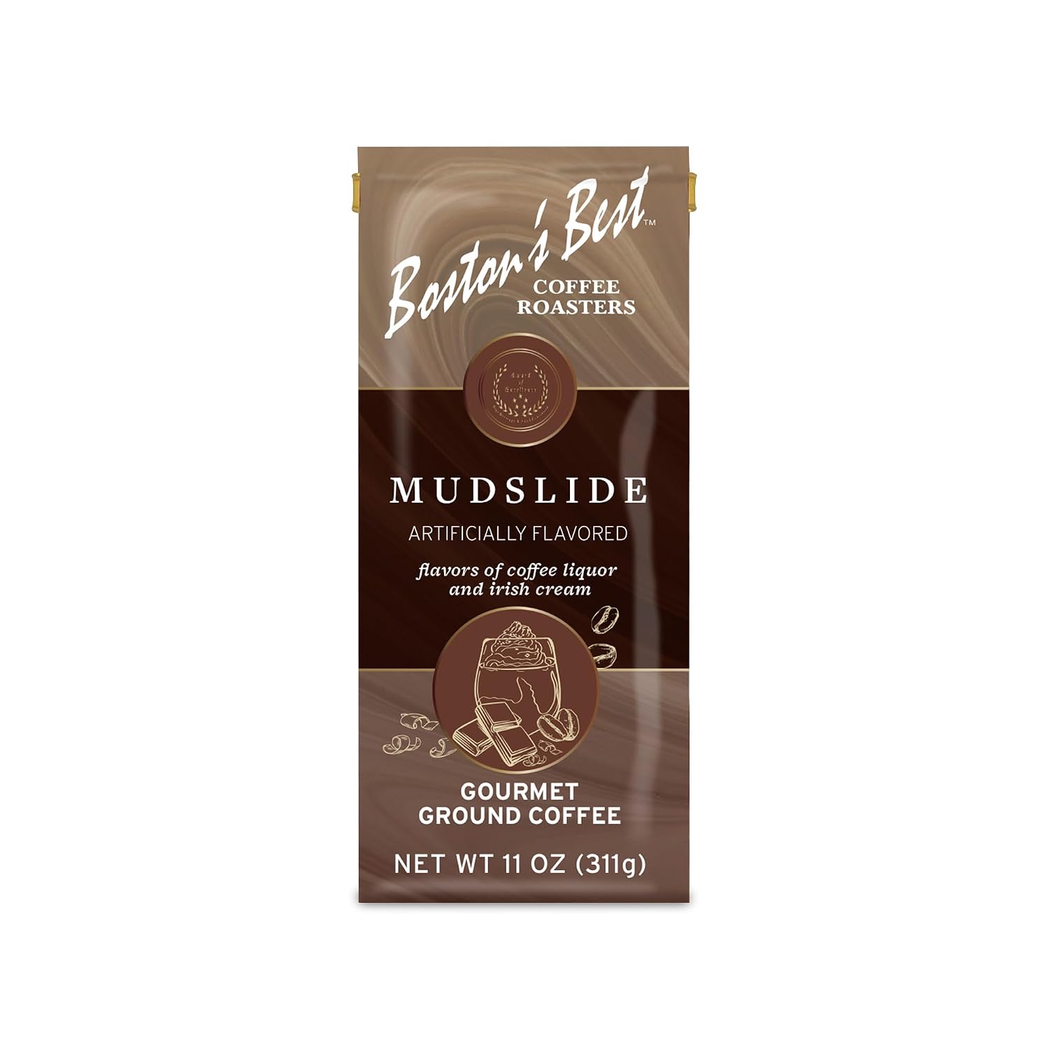 Boston’s Best Coffee - Fall-Inspired Pumpkin Spice Medium Roast Gourmet Delicious Flavored Coffee, Premium Ground - 11 oz. / 311 g Bag