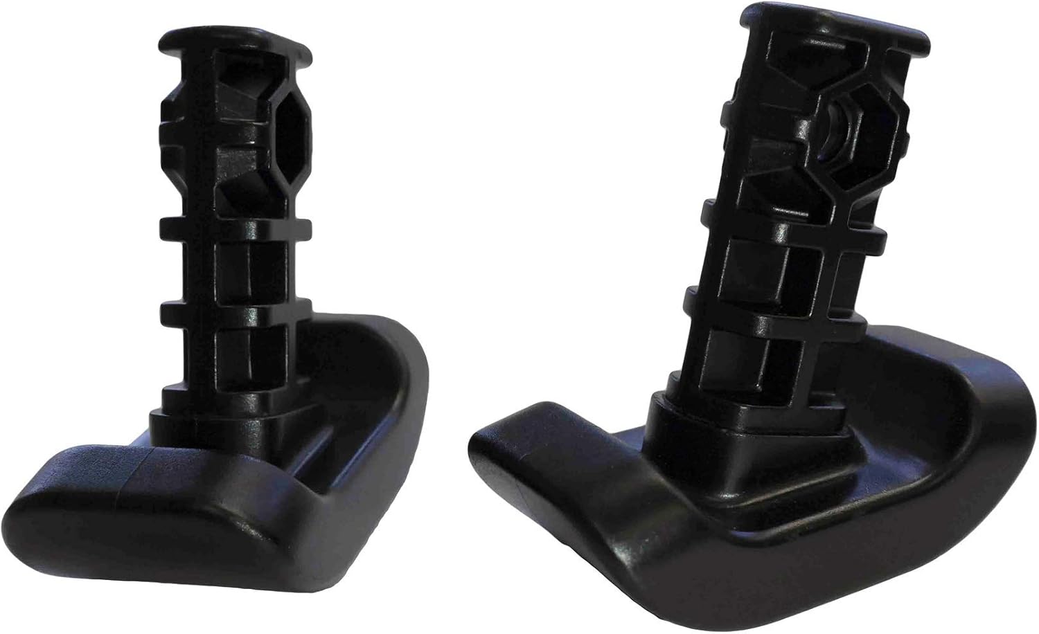 Stander Replacement Walker Ski Glides, Compatible with Stander's Wonder-Walker and Wonder-Walker-Plus, Black, Set of 2