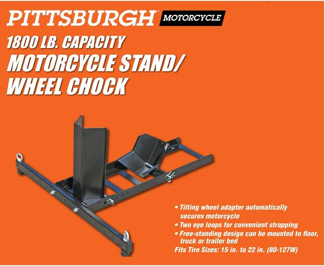 U.S. General Motorcycle Stand/Wheel Chock