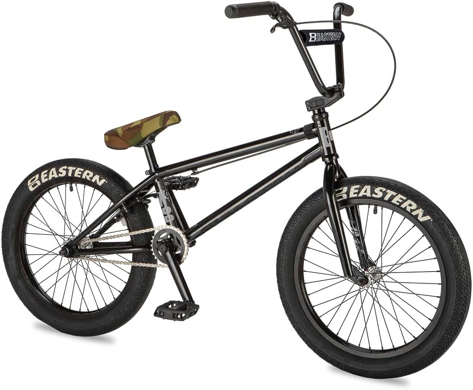 Eastern Bikes Wolfdog BMX Bike, 20-Inch, Full Chromoly Frame (Black)