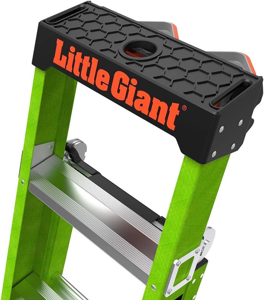 Little Giant King Kombo, 6 ft Fiberglass Multi-Position Ladder, 13906-001