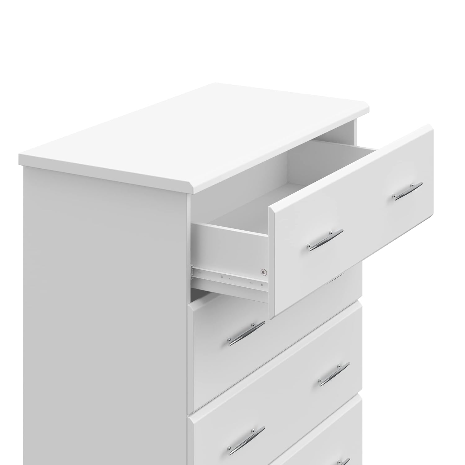 Storkcraft Brookside 2 Drawer Changing Table Dresser, Pebble Gray