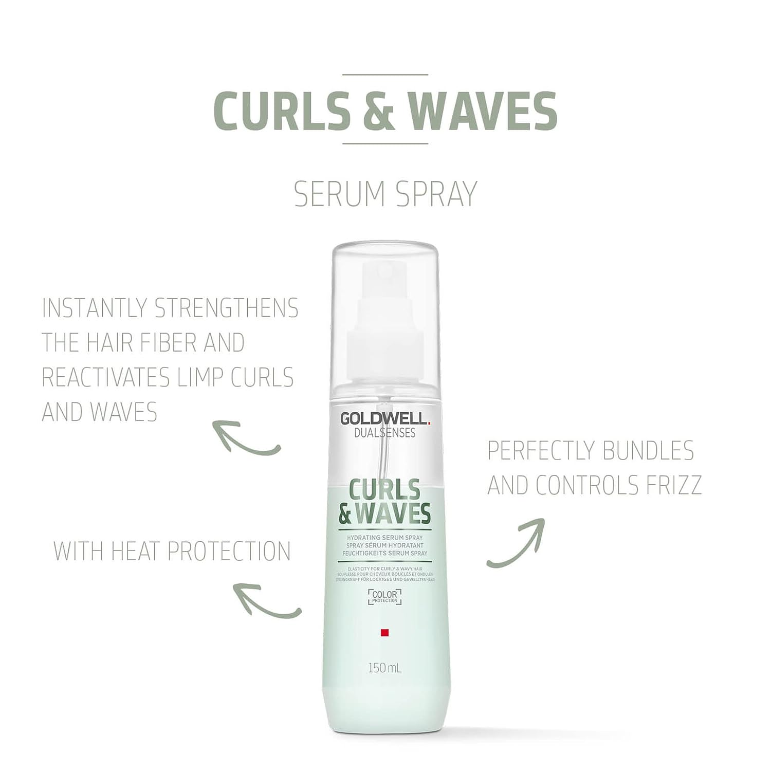 Goldwell Dualsenses Curls & Waves, Hydrating Serum Spray, 150ml