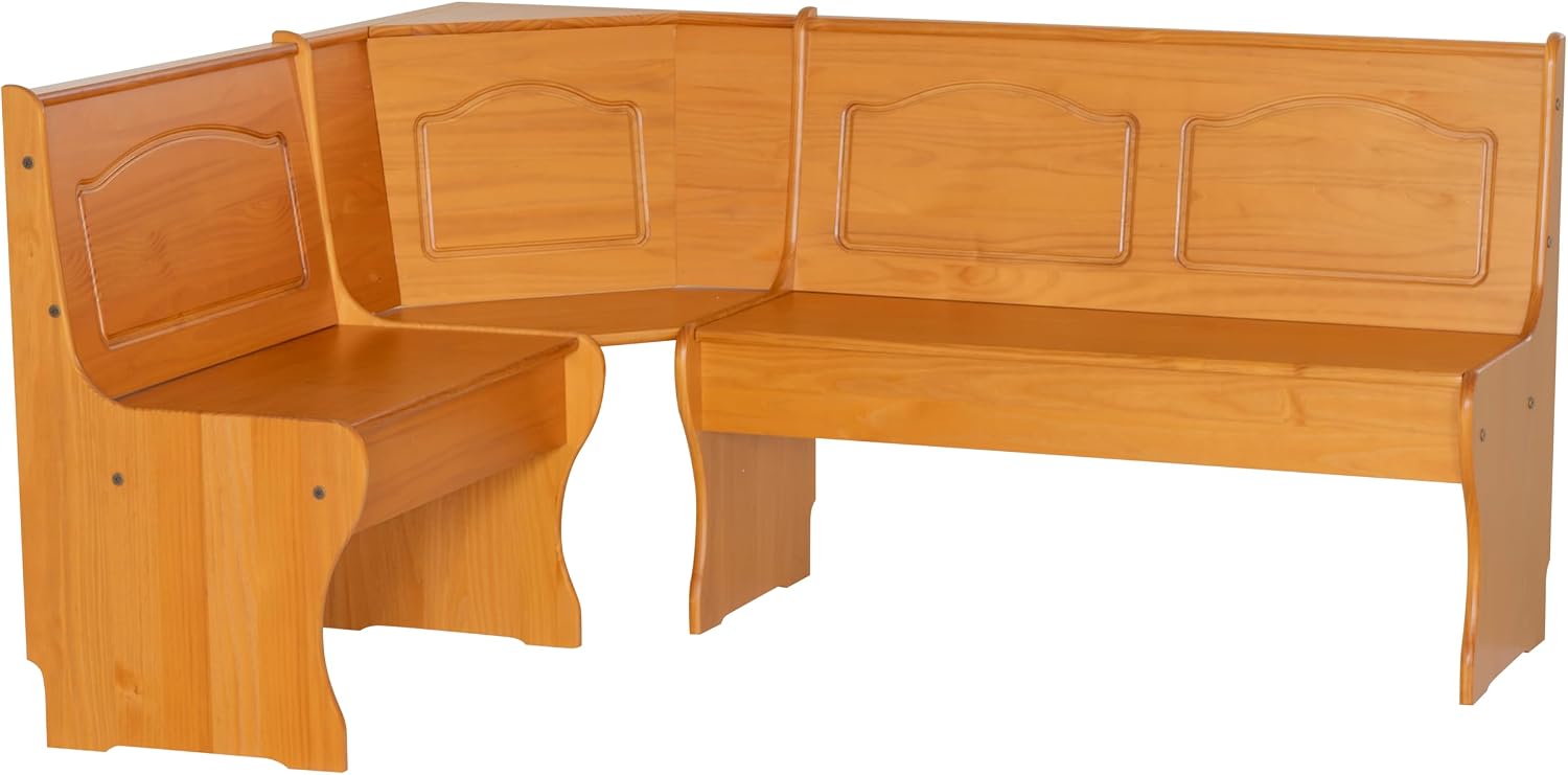 Linon Chelsea Kitchen Nook Table,Brown