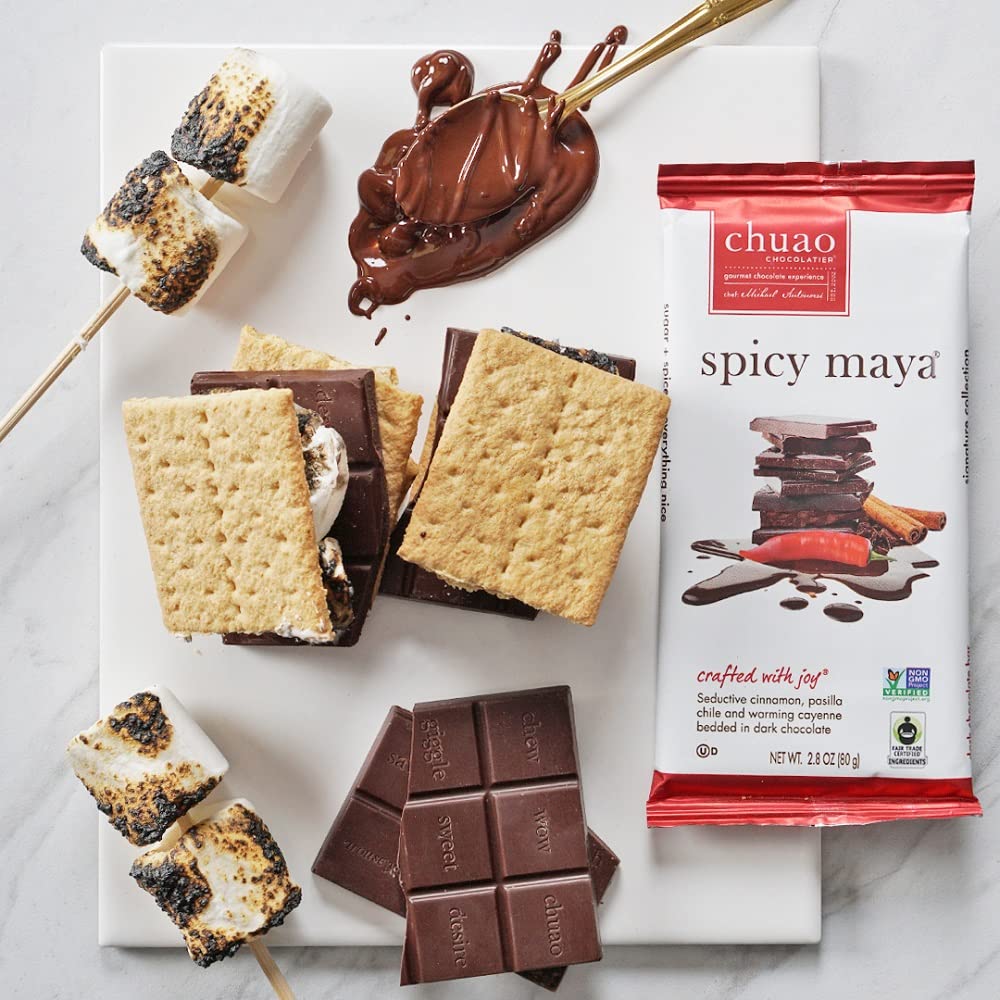 Chuao Chocolatier Ravishing Rocky Road Milk Chocolate Bars | Gourmet Almond Vegan Marshmallows Artisan No Preservatives | 10 Pack (2.8 oz each)