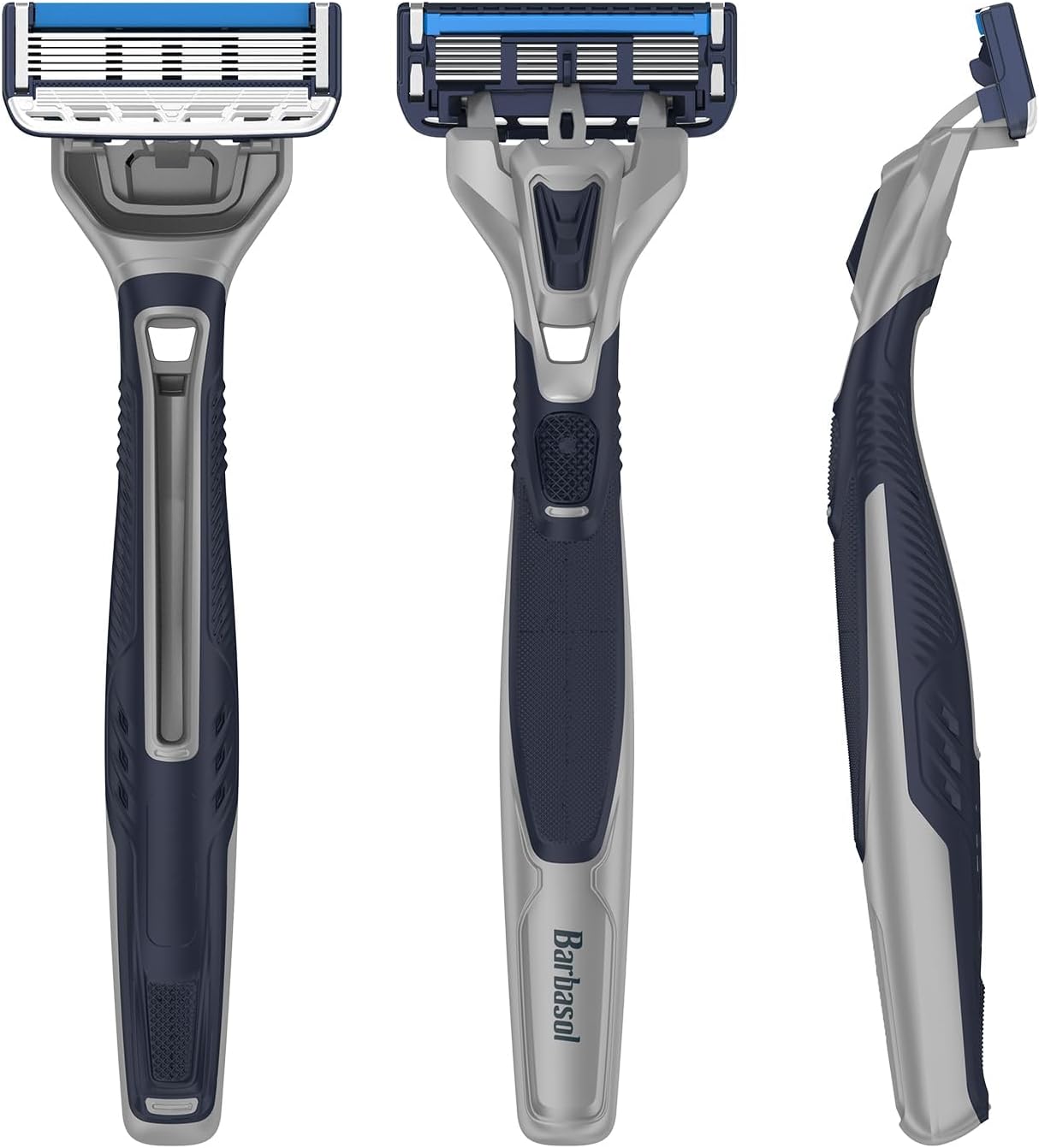 Barbasol Ultra 6 Plus Disposable Razor Value Pack (1 Pack/3 Total Razors) | Premium 6-Blade Disposable Razors, Close Shave technology