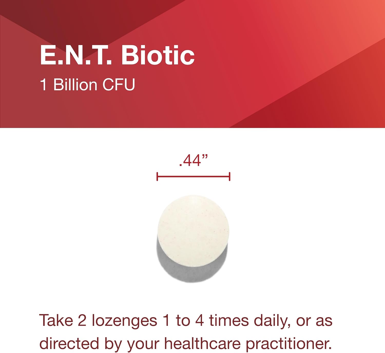 PROTOCOL FOR LIFE BALANCE E.N.T. Biotic - Probiotic Lozenge - Oral & Throat Health* - 1 Billion CFU - Immune Support* - Refrigerate for Live
