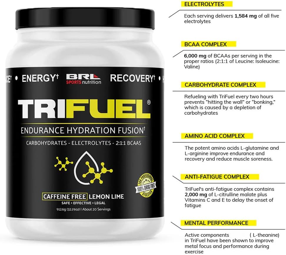 3-in-1 Endurance and Recovery, Hydration, BCAA, Electrolyte Enhanced Drink (Wild Berry)…