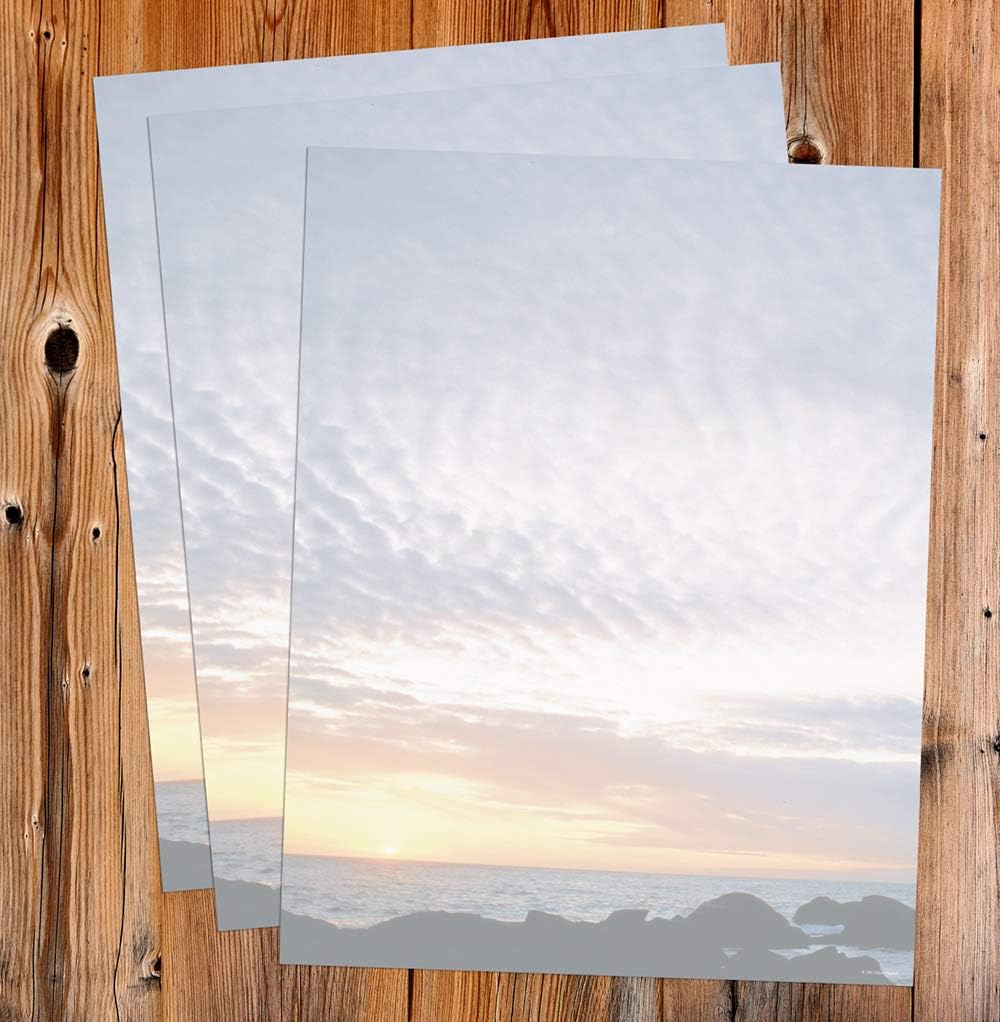 Great Papers! Horizon Letterhead, 8.5 x 11 Inches, 80 Count (2013184)