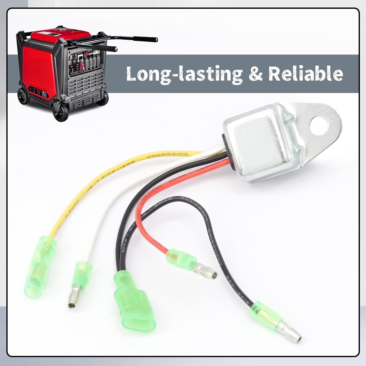 Low Oil Alert Sensor with 4-Wires Compatible with Predator 9500W Inverter Generator 59188 57080