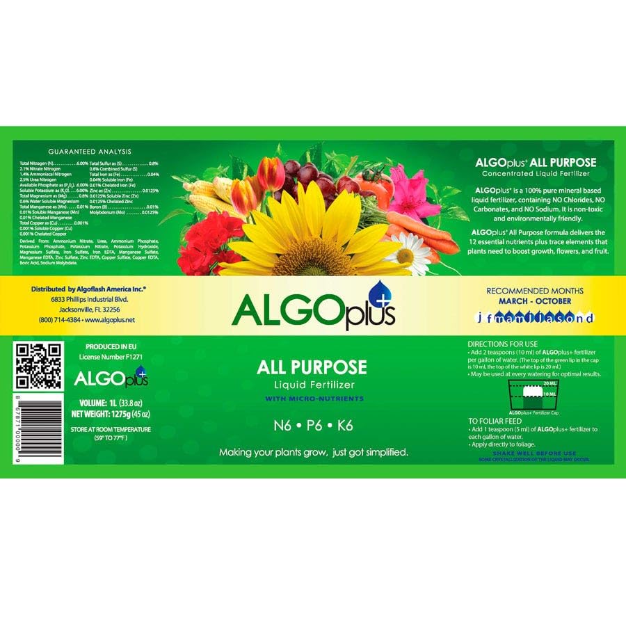 Park Seed AlgoPlus Improved Mineral Based Fertilizer - Flowering