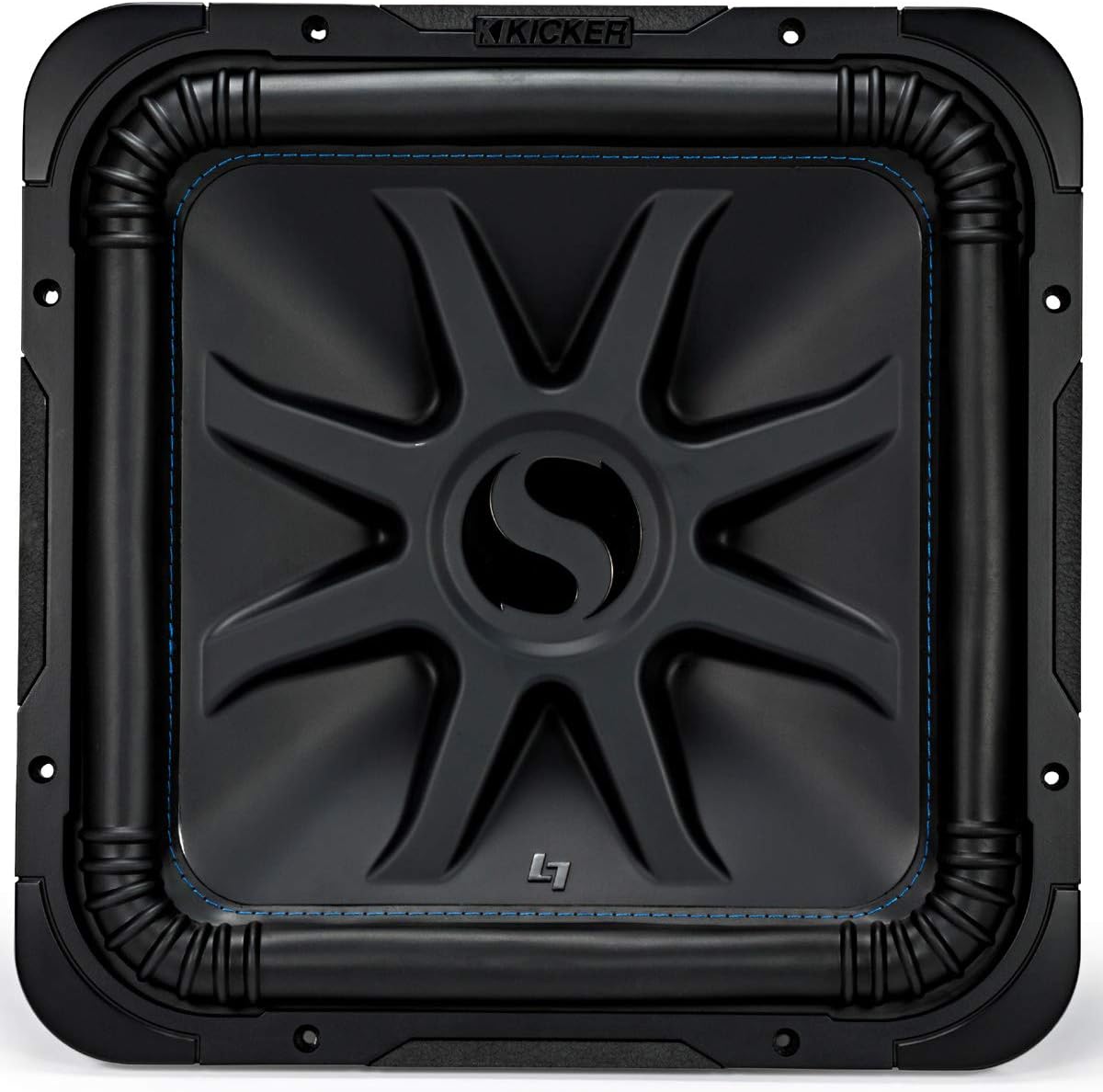 KICKER L7 15" Subwoofer with Box 44L7S152-RS 115SQV Vented Square Enclosure