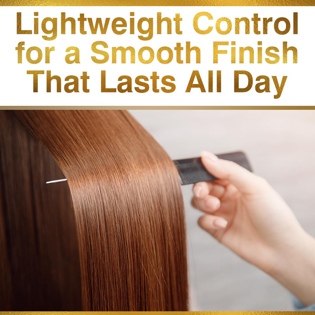 CHI Keratin Flex Finish Hair Spray, Lightweight, Long‑Lasting Hold & Smooth Styling, Controls Frizz, Flyaways & Seals Out Humidity, Professional Hair Finish Spray, Unscented, 10 Oz