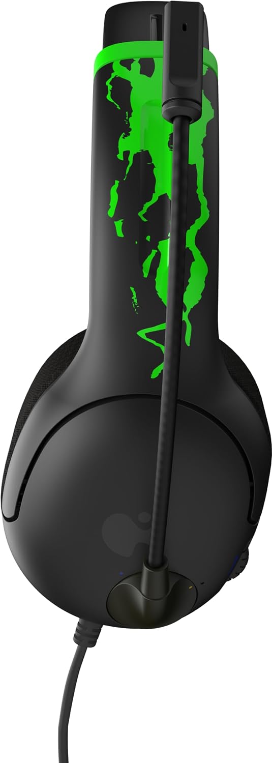 PDP Gaming AIRLITE Xbox Headset with Noise-Cancelling Microphone, Licensed Microsoft Series X|S, Xbox One Accessories, PC/Windows 10/11, Lightweight Wired Power Stereo headphones - Black