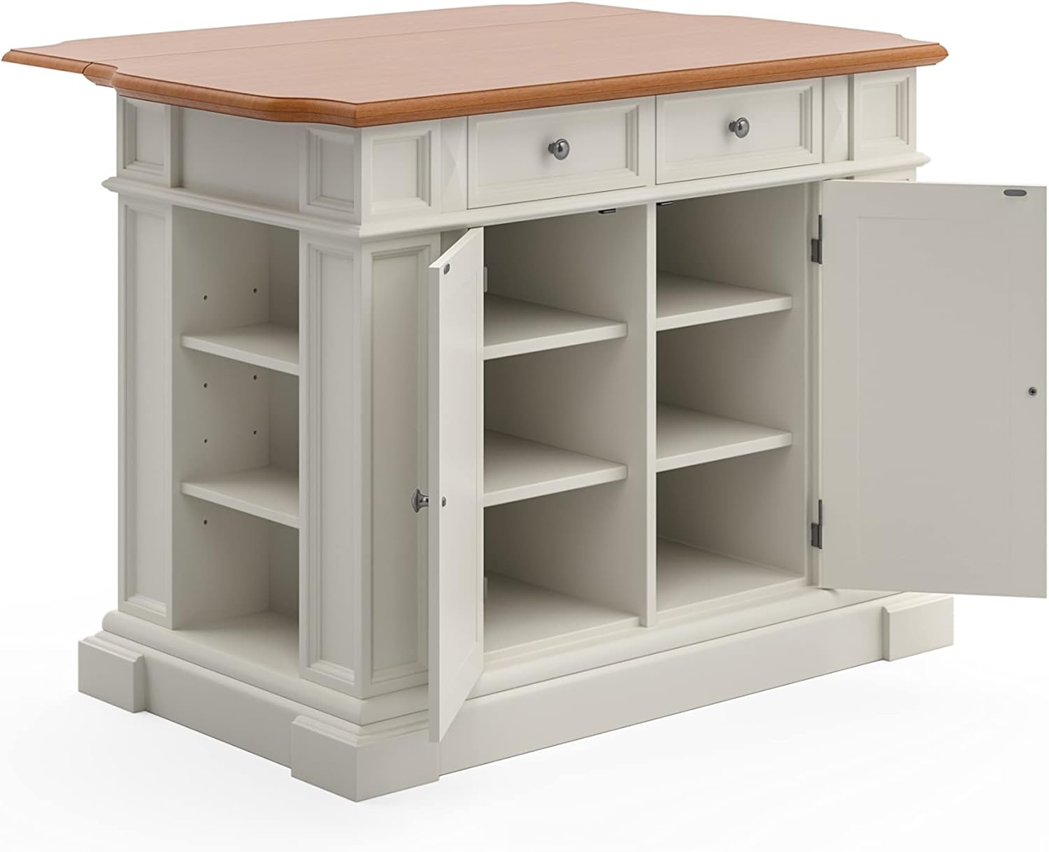 homestyles Americana Off-White Kitchen Island