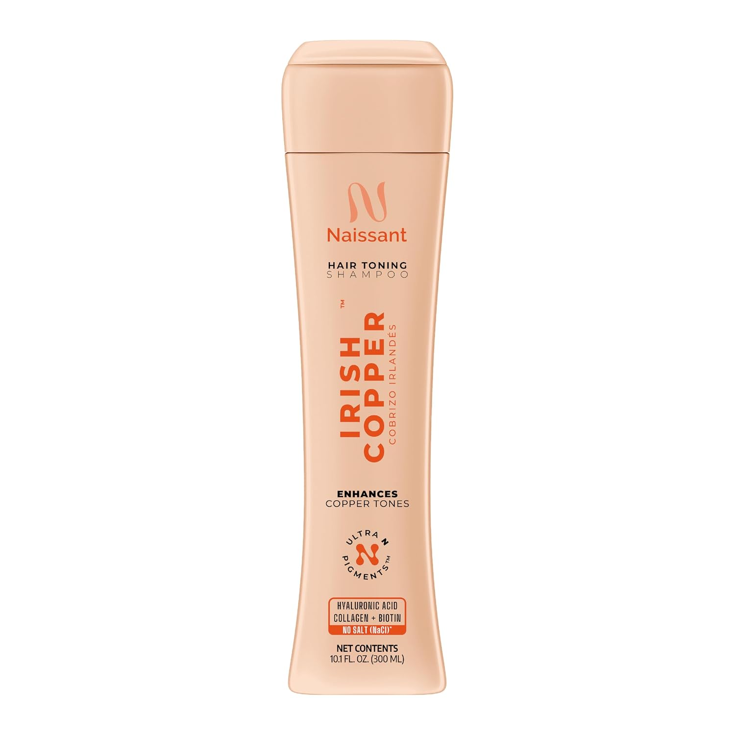 Naissant Silver Ash Blonde Hair Blue Toning Shampoo | Ultra High-Purity Blue Pigments | Neutralizes Orange &Brassy Tones | Hyaluronic Acid, Collagen &Biotin |Paraben, Ammonia &Sulfate Free |10.1 Fl Oz
