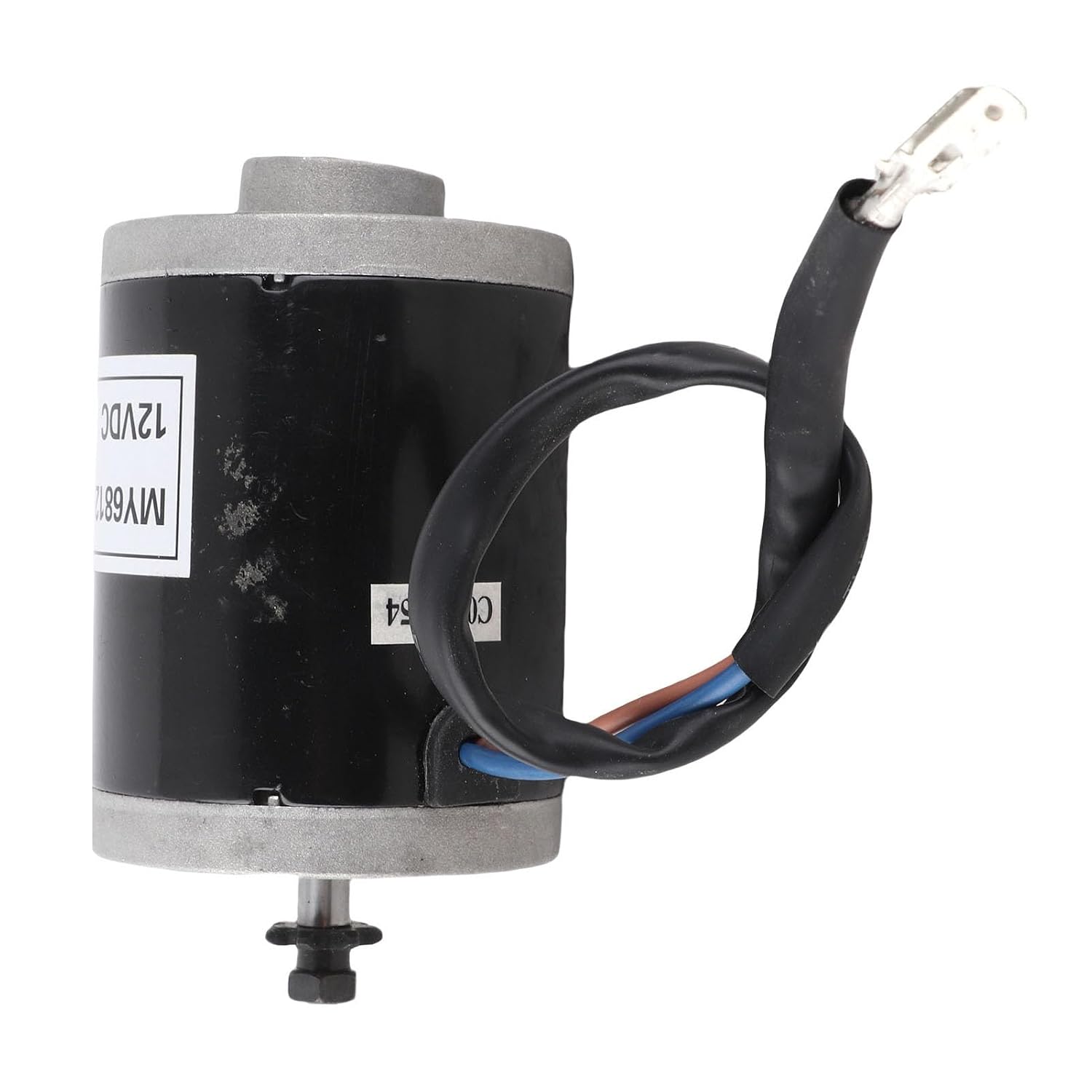 Brushed Motor, MY6812 12V 120W High Speed Small Brush Motor with Belt Pulley Electric Scooter E Accessory