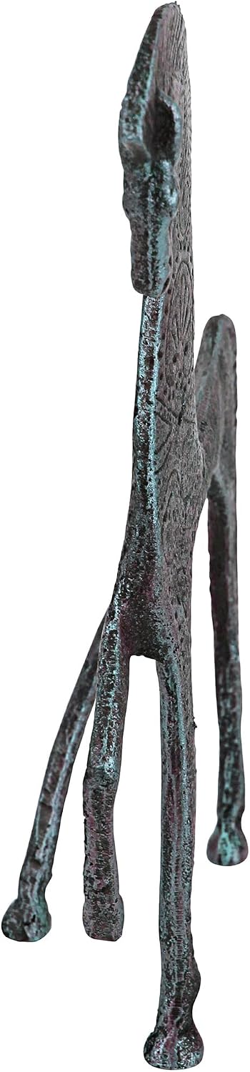 Design Toscano KY71304 Hebe Greek Woman Patron of Youth Indoor/Outdoor Garden Statue, Large Size, 10 inches Wide, 32 inches Tall, Handcast Polyresin, Antique Stone Finish