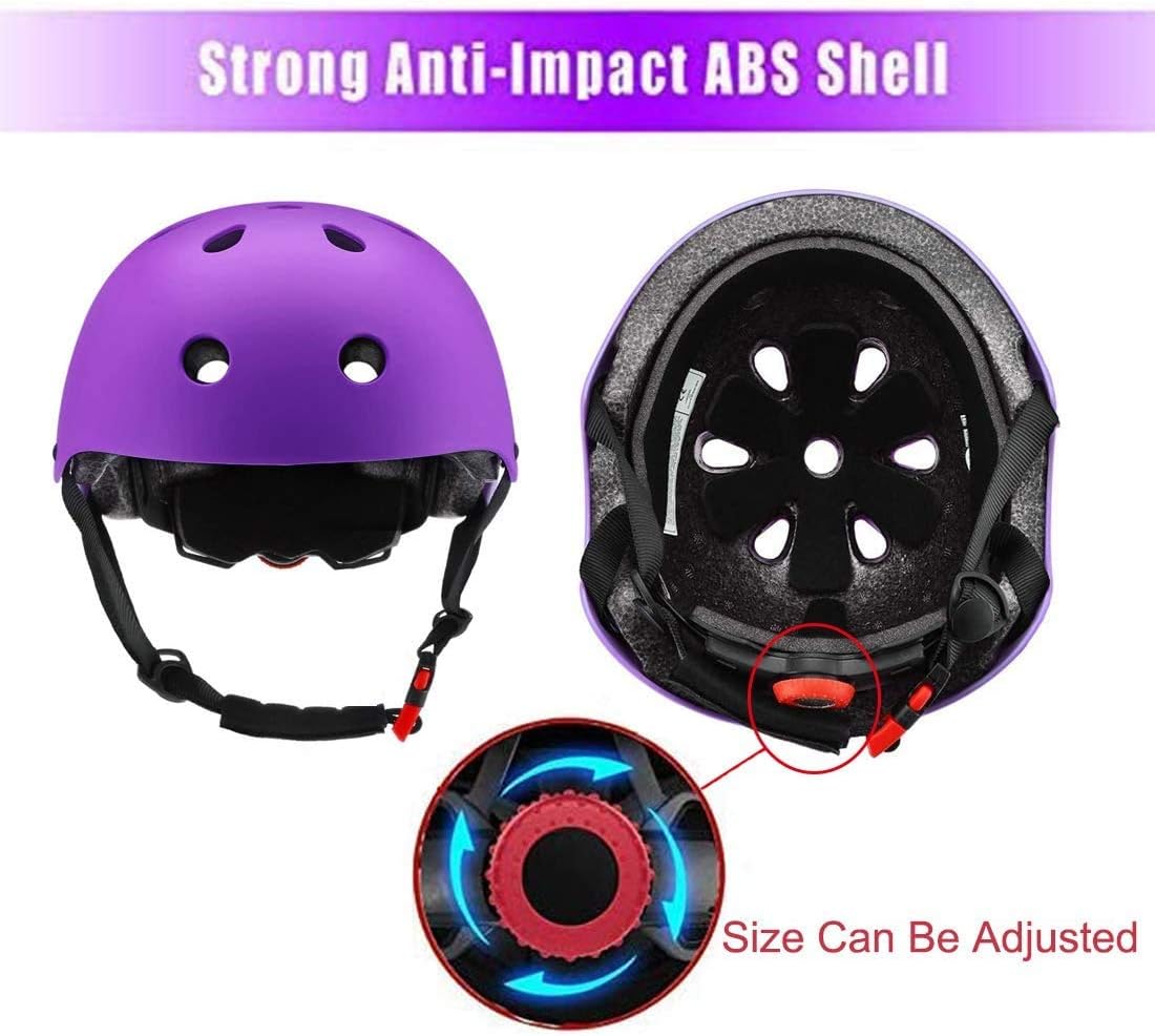 Adjustable Helmet for Ages 3-16 Kids Toddler Boys Girls Youth