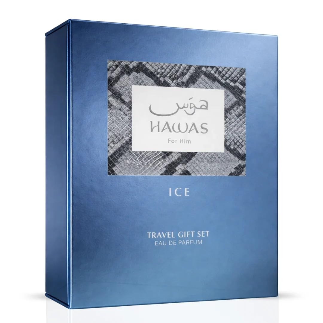 Rasasi Hawas For Men Eau De Parfum Spray 100ML (3.4 Oz) - Long Lasting Arabian Perfume, Premium Perfume Men, Ideal for Special Occasions & Daily Elegance, A Bold and Captivating Fragrance