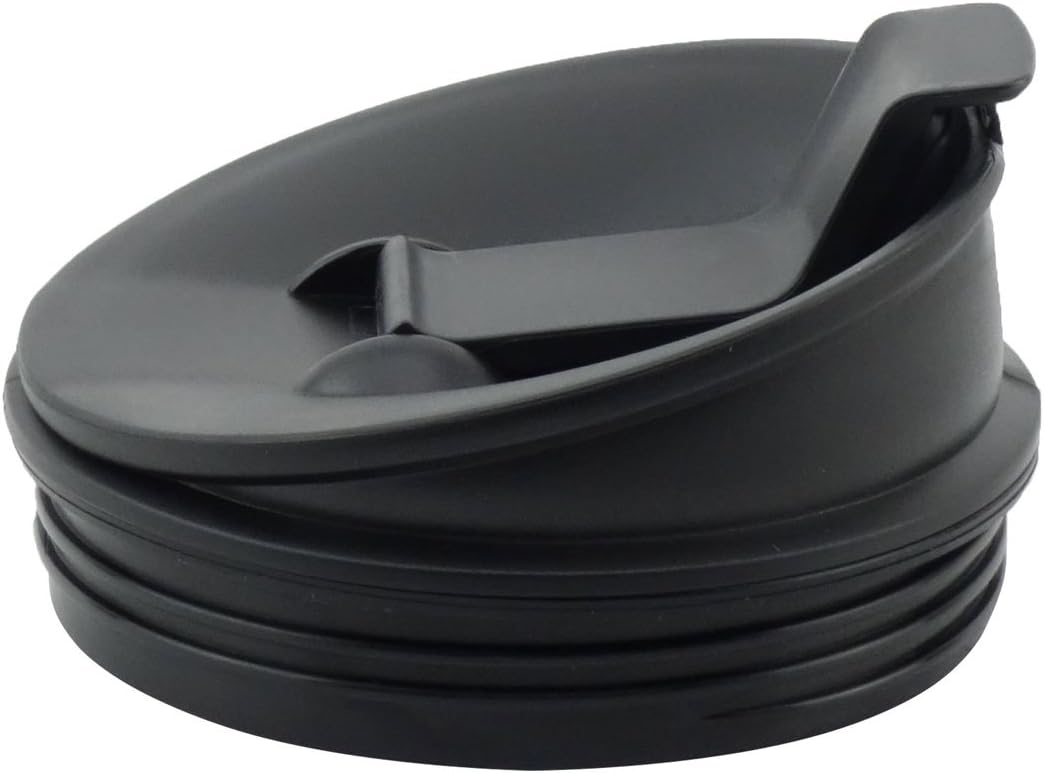 [2-Pack] Replacement Sip & Seal Spout Lids Compatible with Nutri Ninja Auto-iQ Blenders, Replaces Part 408KKU641, Fits BL480, BL490, BL640