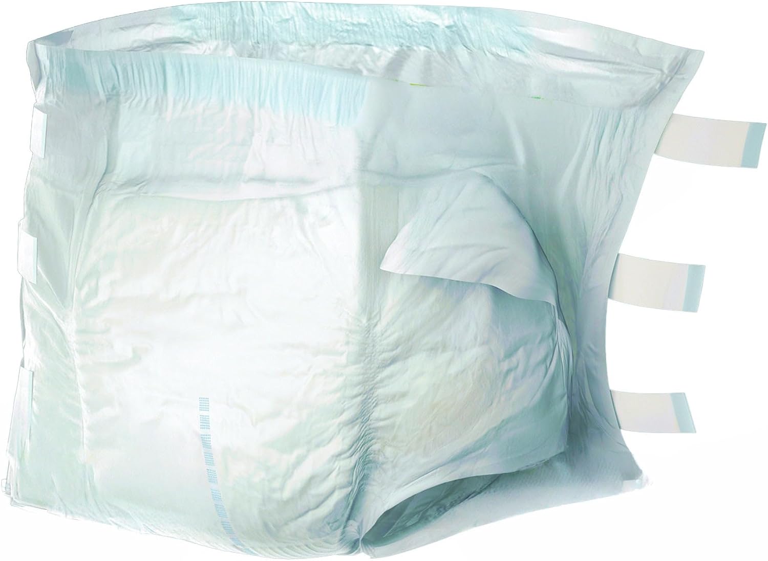Depend Adult Diapers with Tabs, Incontinence Protection with Tabs, Unisex, Small/Medium (19–34" Waist, Up To 170 lbs), Maximum Absorbency, 60 Count (3 Packs of 20)