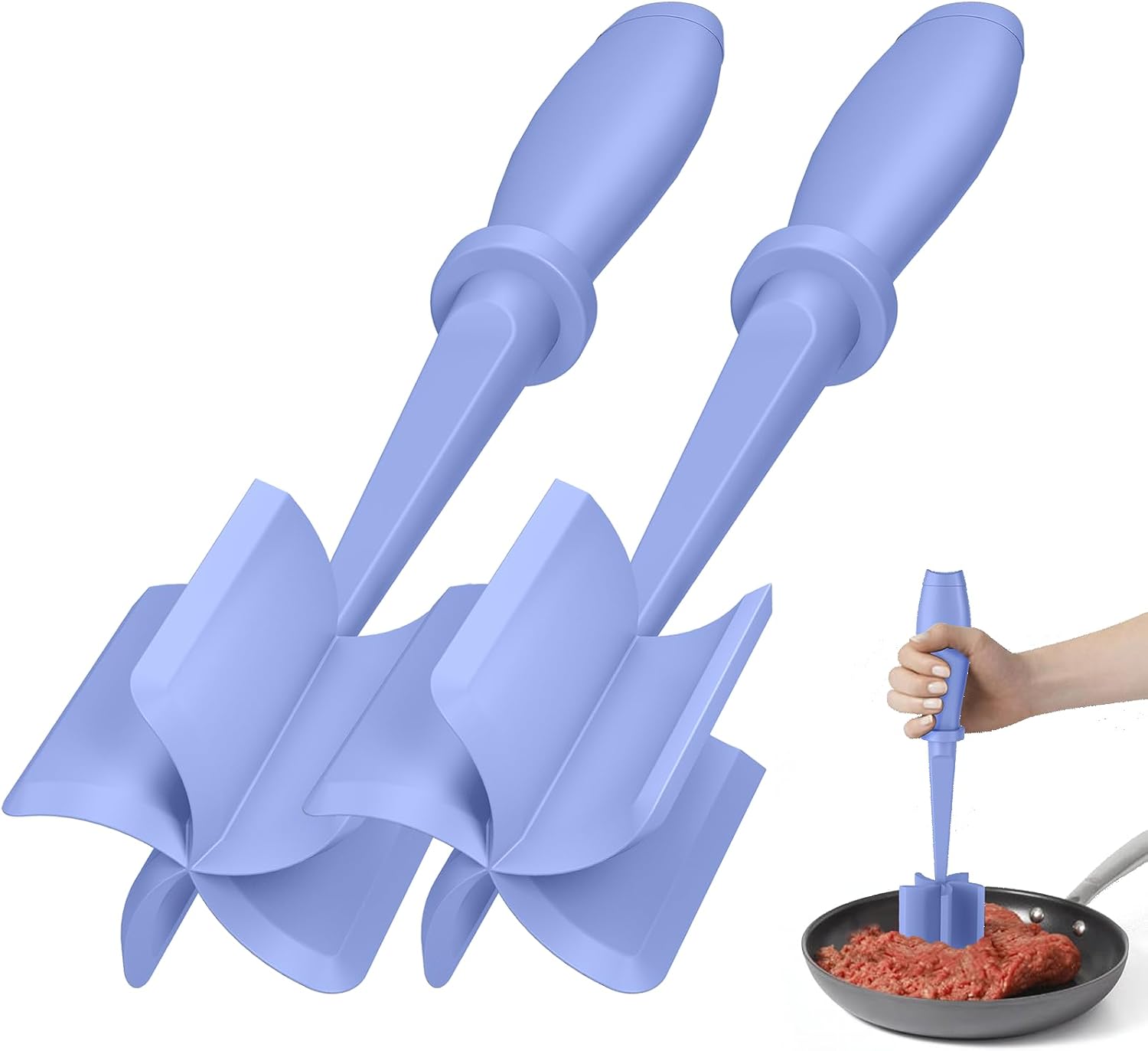 PGYARD Meat Chopper Hamburger Grinder, Kitchen Smasher for Ground Beef