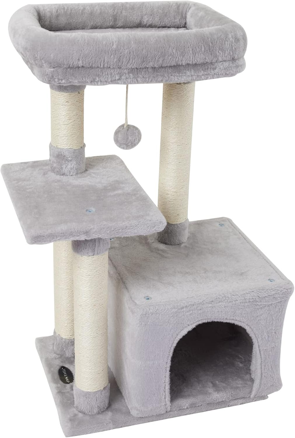 Cute Cat Tree Kitten Cat Tower Condo Cat Furniture Sisal Scratching Posts G