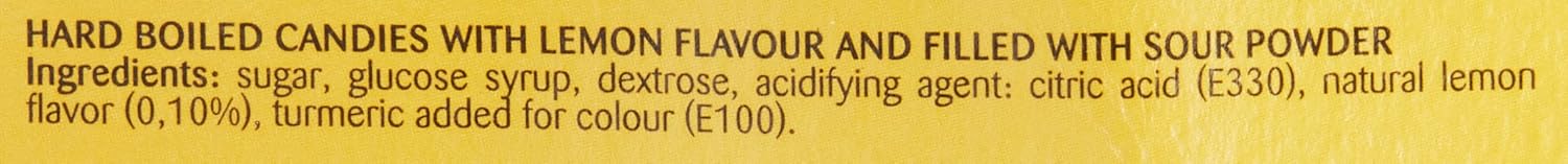 Perle di Sole Italian Lemon Drops Hard Candy Individually Wrapped (7.05 oz) Made with Essential Oils of Amalfi Coast P.G.I. Lemon - Italian Imported Gifts From Italy