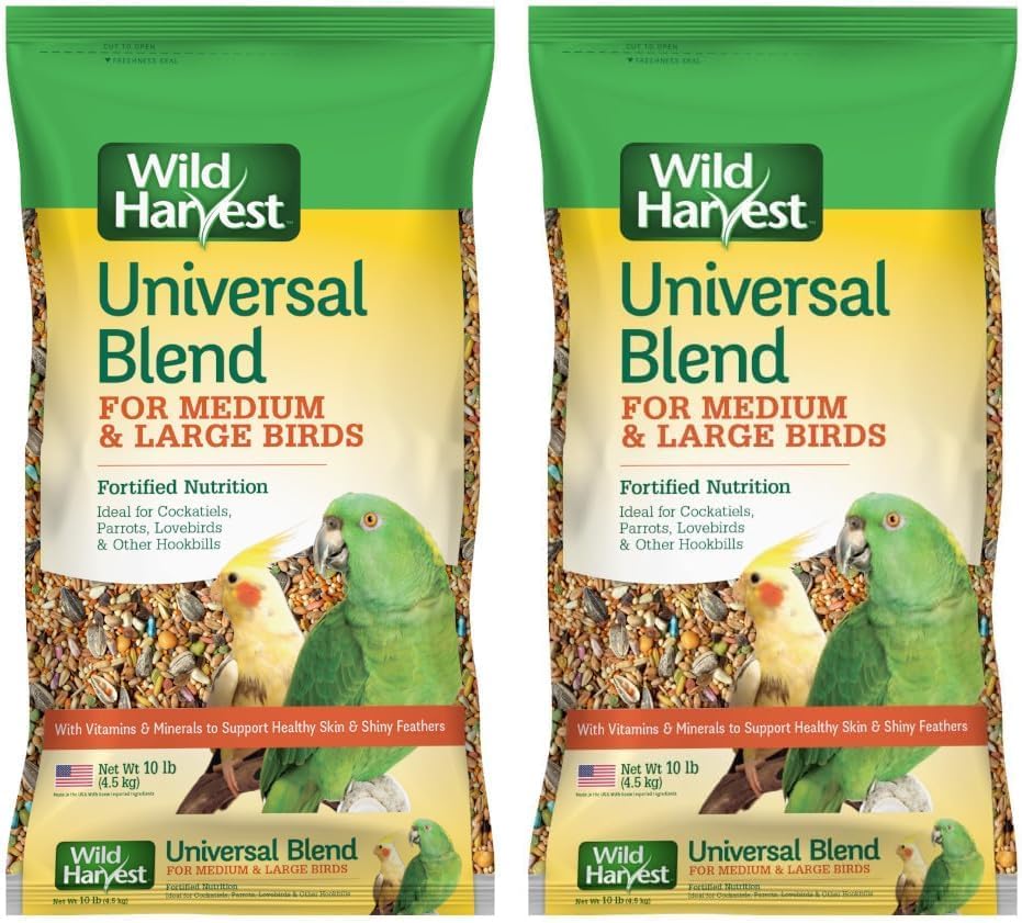 Wild Harvest Universal Blend For Small Birds 3 Pounds, Foritified Nutrition